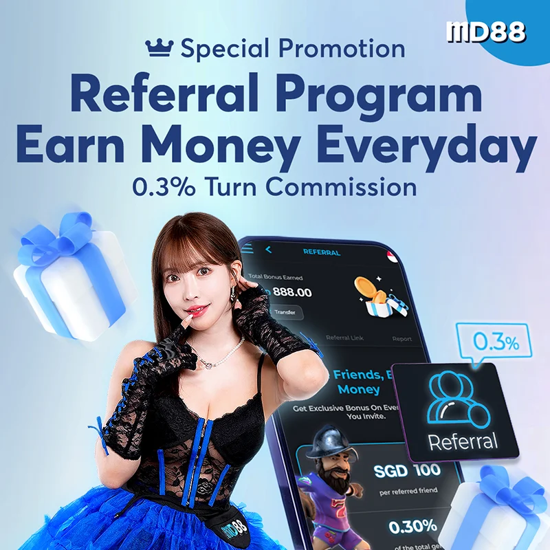 MD88 Referral 0.3% Turnover Commission